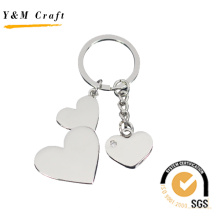 Venda quente heartshape anel chave personalizado (y03908)